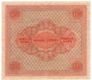 100 kroner 1945 A.0380587. Kv.01