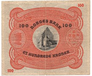 100 kroner 1931 A.9021784. Kv.1