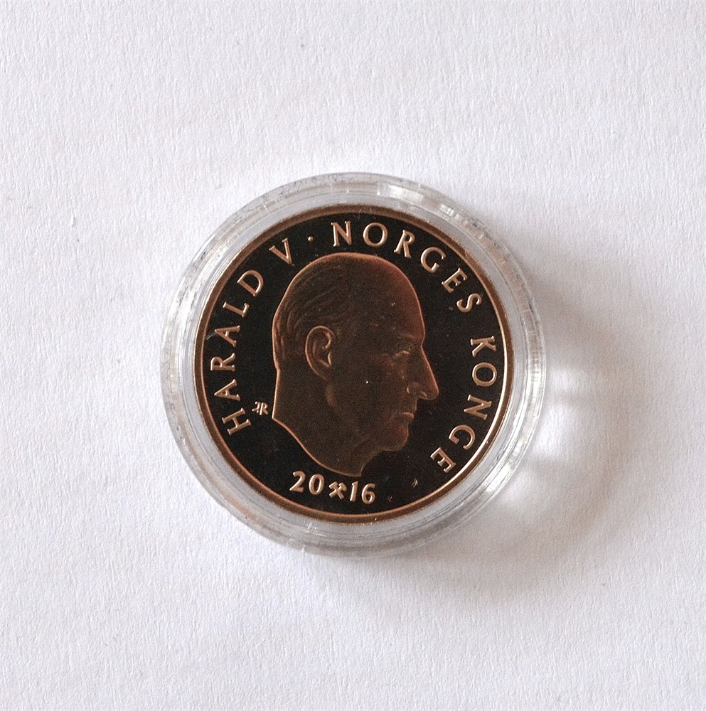 Norge 20 kroner 2016 kv. Proof