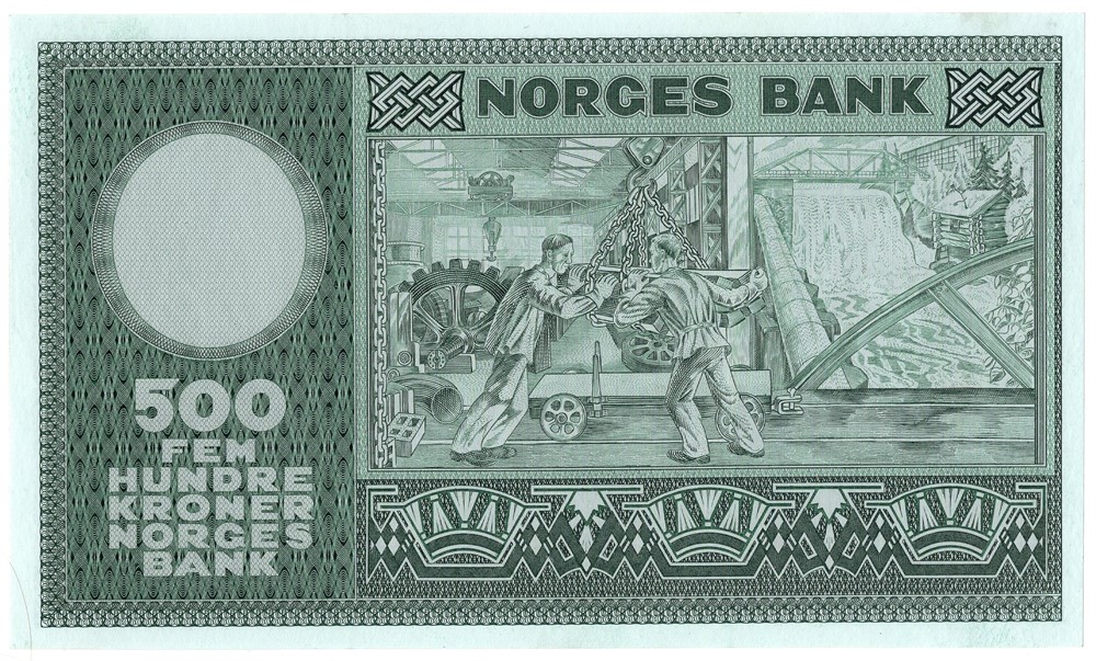 500 kroner 1976 A.6339075. Kv.0