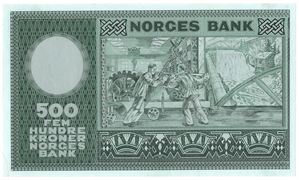 500 kroner 1976 A.6339075. Kv.0