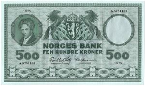 500 kroner 1975 A.5781103. Kv.01