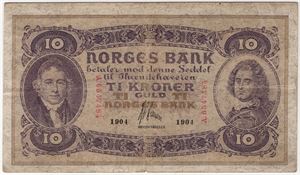 10 kroner 1904 A.6547484. Kv.1