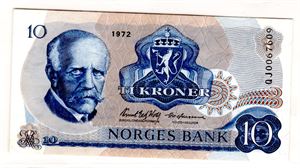 10 kroner 1972 QJ erstatning Ex.Germeten 15.11.19 Kv.01