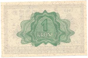 1 krone 1945 I.0478003. Kv.0