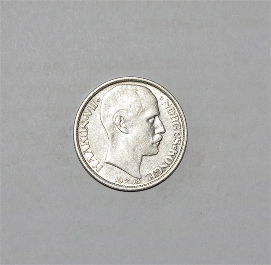 Norge 1 krone 1908 u/p kv. 1