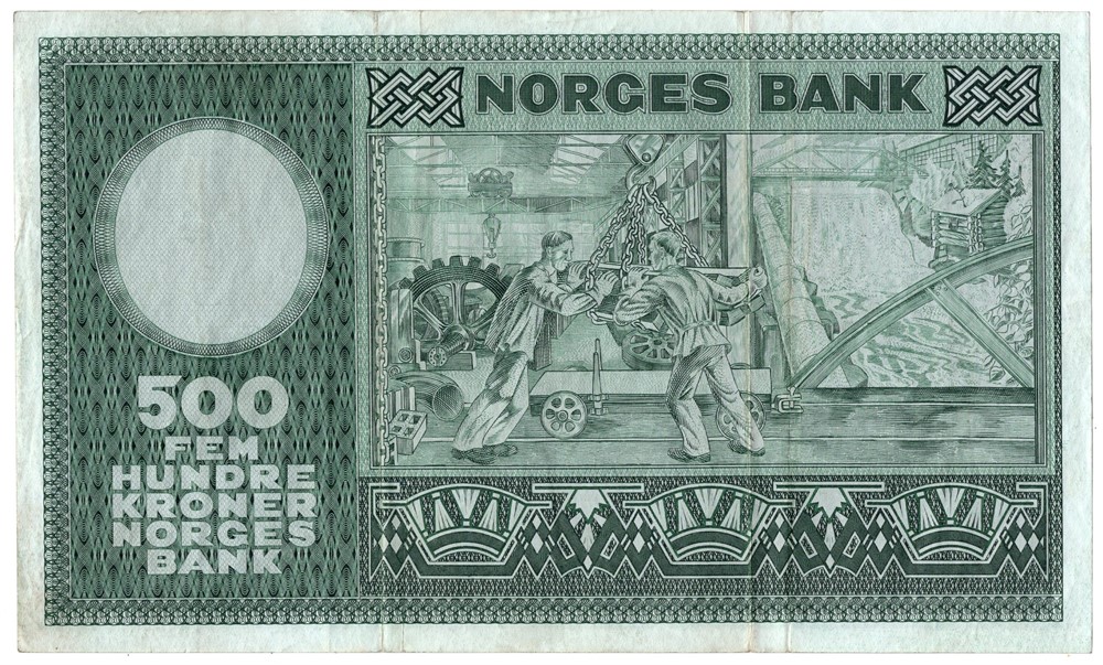 500 kroner 1966 A.2623573. Kv.1+