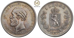 1 krone 1894 Oscar II. Kv.01