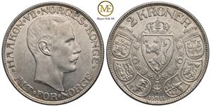 2 kroner 1913 Haakon VII. Kv.0/01