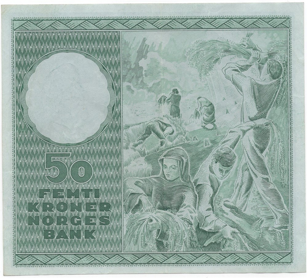 50 kroner 1965 F.0540996. Kv.1+