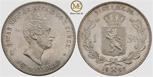 Speciedaler 1847 Oscar I. Kv.0