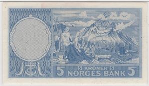 5 kroner 1960 G.6312207. Kv.0