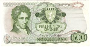 500 kroner 1978 A.1868998. Kv.1