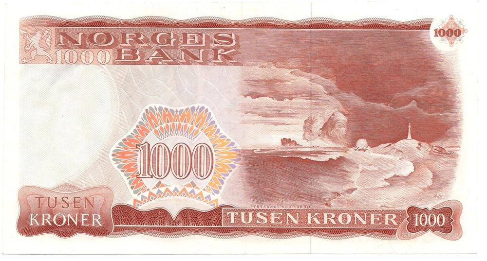 1000 kroner 1978 A.6672188. Kv.01