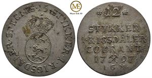 1/15 speciedaler 1797 Christian VII. Kv.1+