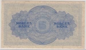 5 kroner 1951 G.7382820. Kv.0/01