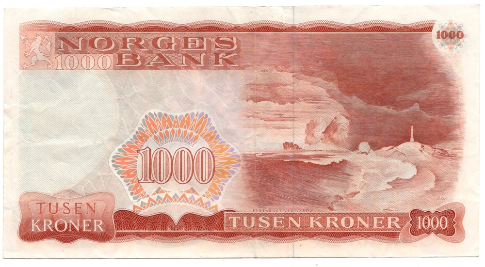 1000 kroner 1978 A. Kv.1