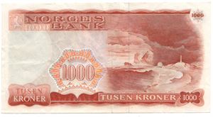 1000 kroner 1978 A. Kv.1