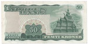 50 kroner 1973 Z.0083045. Kv.1/1+