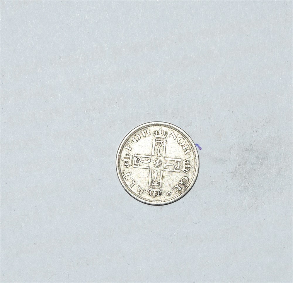 Norge 25 øre 1915 kv. 1/1+
