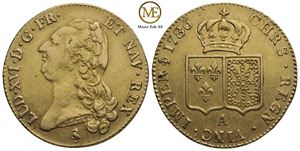 2 Louis D'or 1786 A Louis XVI. Kv.1+