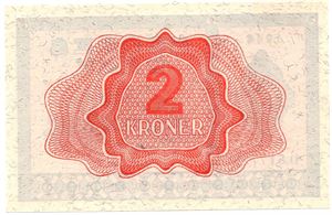 2 kroner 1944 D.5177262. Kv.0