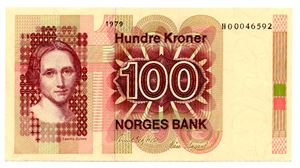 100 kroner 1979 HO erstatning