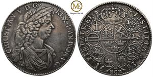 Speciedaler 1693 Christian V. Kv.1+/01