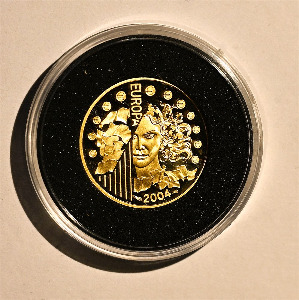 Frankrike 10 euro 2004 kv. Proof