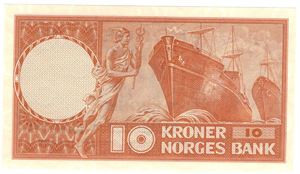 10 kroner 1954 E.1903075. Kv.0