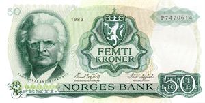 50 kroner 1983 P