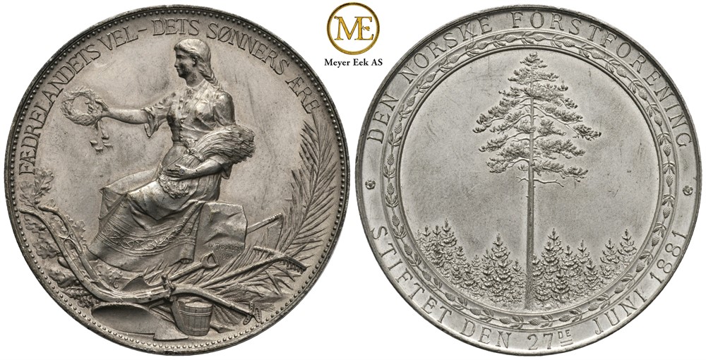 Den norske forstforening 1881. Kv.0/01