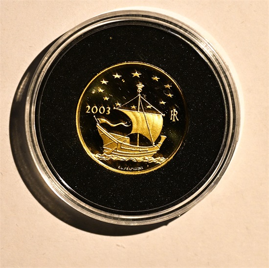 Italia 20 euro 2003 kv. Proof