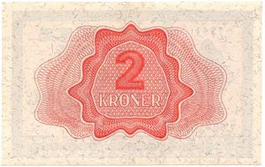 2 kroner 1941 A.6601070. Kv.0/01