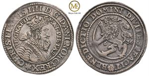 1/2 speciedaler 1636 Christian IV. Kv.1+/01