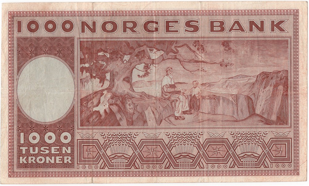 1000 kroner 1966 A.2708459. Kv.1