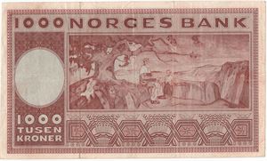 1000 kroner 1966 A.2708459. Kv.1