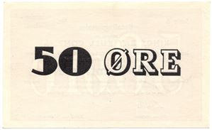 50 øre 1948/49 Kings Bay Kull Comp. Kv.0