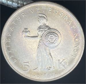 Sverige 5 kronor 1962 jub. Kv.0