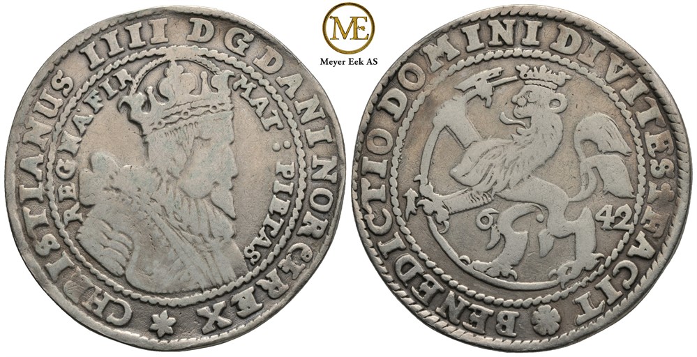 Speciedaler 1642 Christian IV. Kv.1