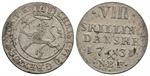 8 skilling 1731 Christian VI. Kv.1+