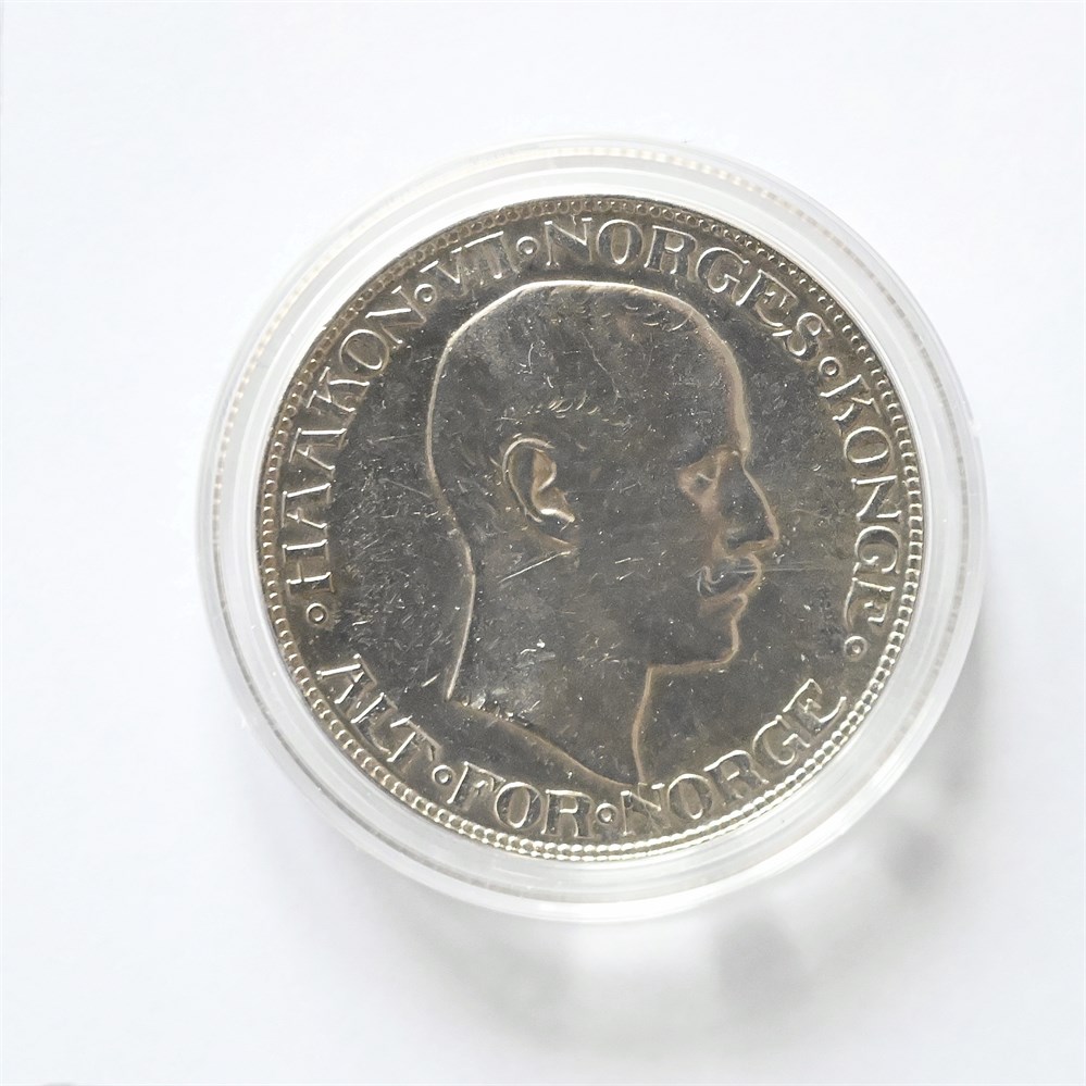 Norge 2 kroner 1915 kv. 1+/01