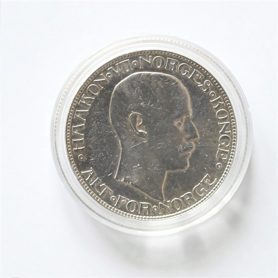 Norge 2 kroner 1915 kv. 1+/01