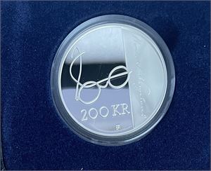 200 kroner 2008 Wergeland Kv.Proof