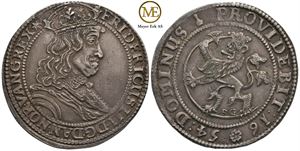 Speciedaler 1654 Frederik III. Kv.1+/01