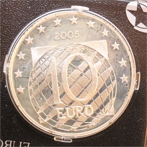 Italia 10 Euro 2005 0/925 sølv