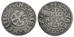 Skilling 1647 Christian IV. Kv.1/1+