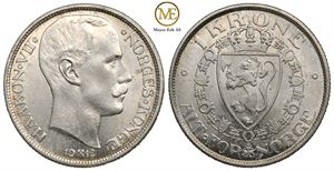 1 krone 1912 Haakon VII. Kv.0