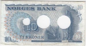 10 kroner 1975 AO. Makkulert?