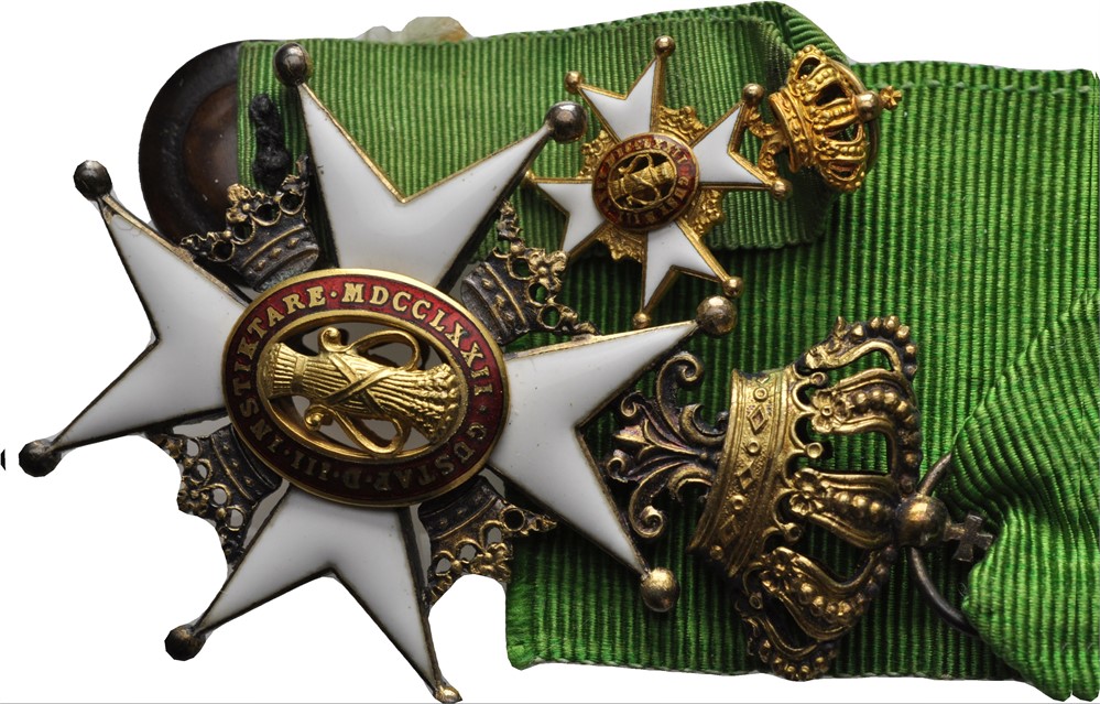 Ridder orderen av Wasa- fortjeneste medalje utgitt av den svenske kongefamilie.